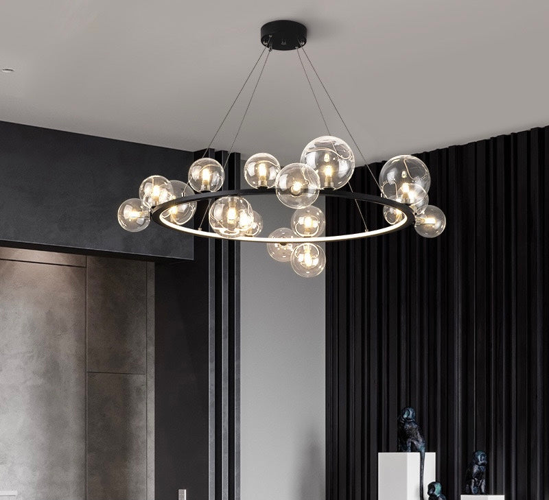 Nordic Glass Bubbles Pendant Lamp