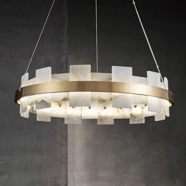 ROCK MARBLE CHANDELIER