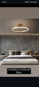 Nordic Ring LED Flush light - GOLD