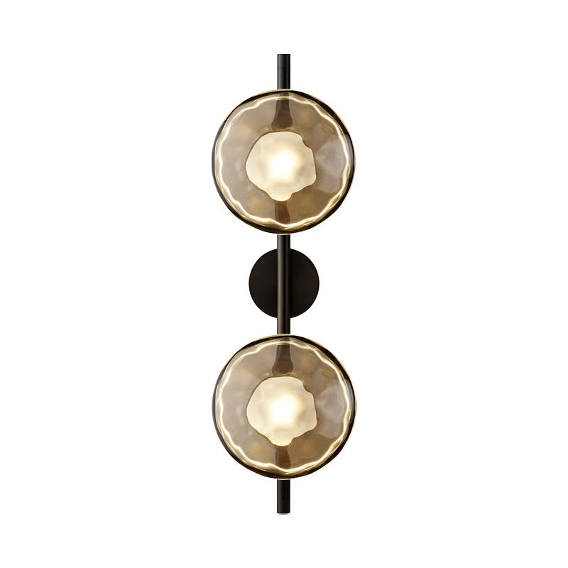 CETO SMOKEY GLASS WALL LIGHT – Lights Architect