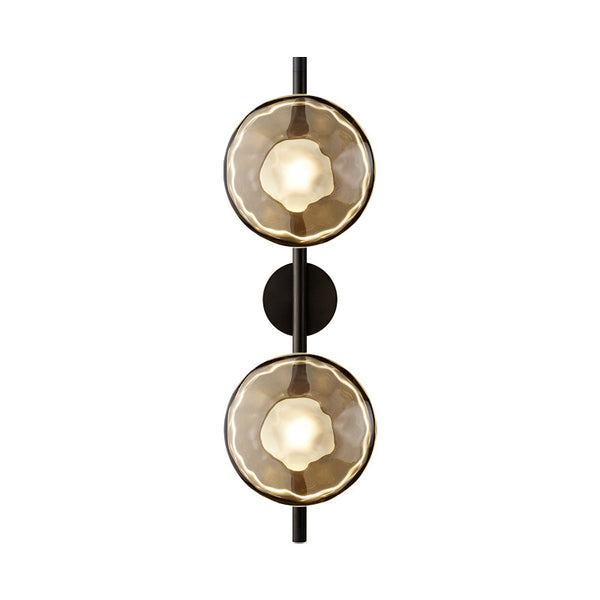 CETO SMOKEY GLASS WALL LIGHT