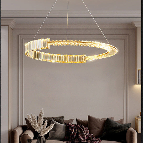 CITRUS CRYSTAL CHANDELIER