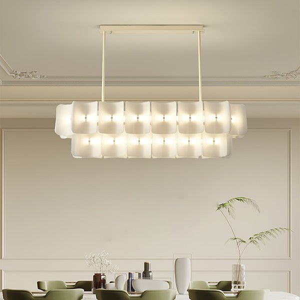 VITRE LED CHANDELIER - RECTANGLE