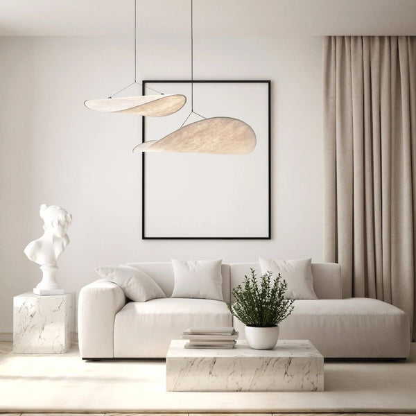 TENSE FABRIC CHANDELIER
