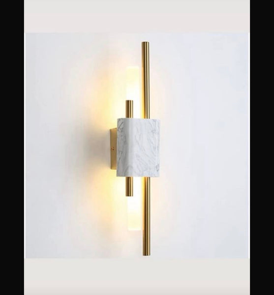 MONET MARBLE WALL LIGHT- WHITE