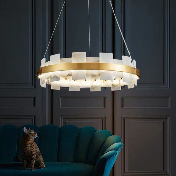 ROCK MARBLE CHANDELIER