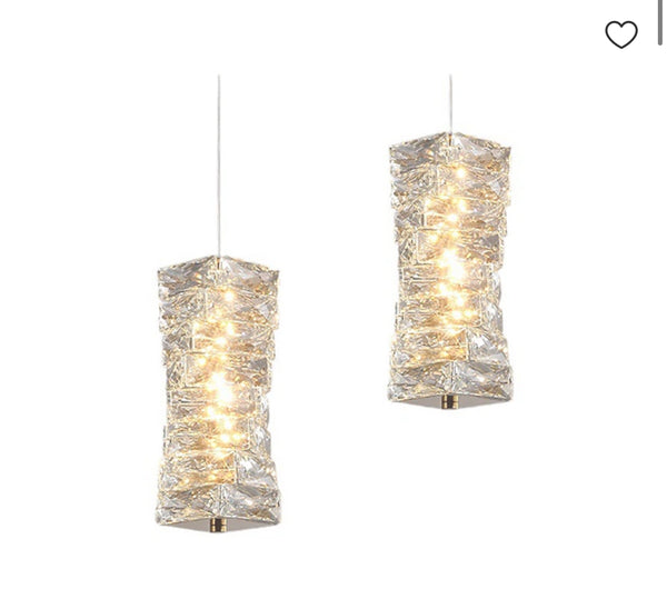 SPIRAL CRYSTAL DROPLIGHT