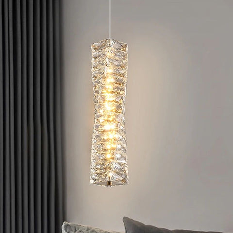 SPIRAL CRYSTAL DROPLIGHT