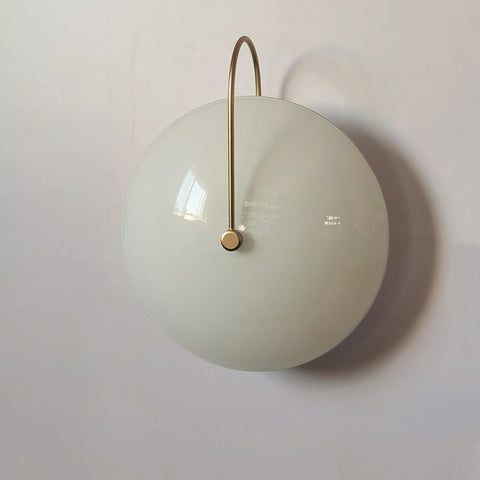 IRIS WALL LIGHT - MILKY GLASS