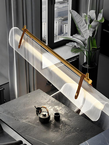 NIANI LINEAR PENDANT LIGHT - GOLD