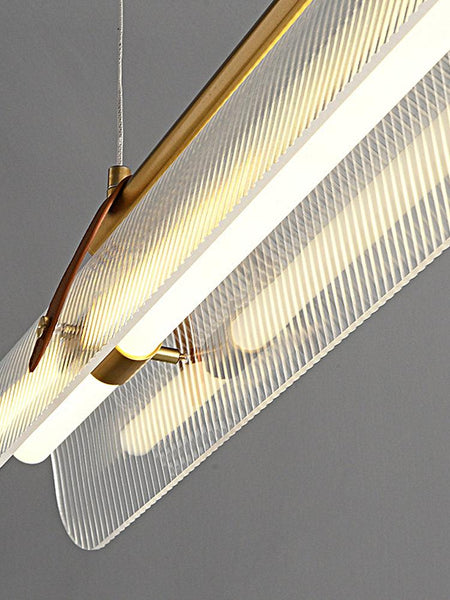 NIANI LINEAR PENDANT LIGHT - GOLD