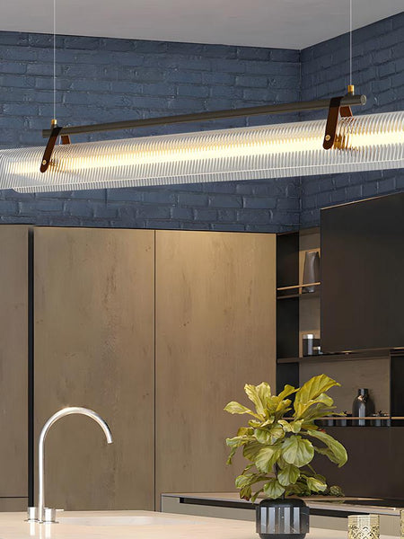 NIANI LINEAR PENDANT LIGHT - BLACK