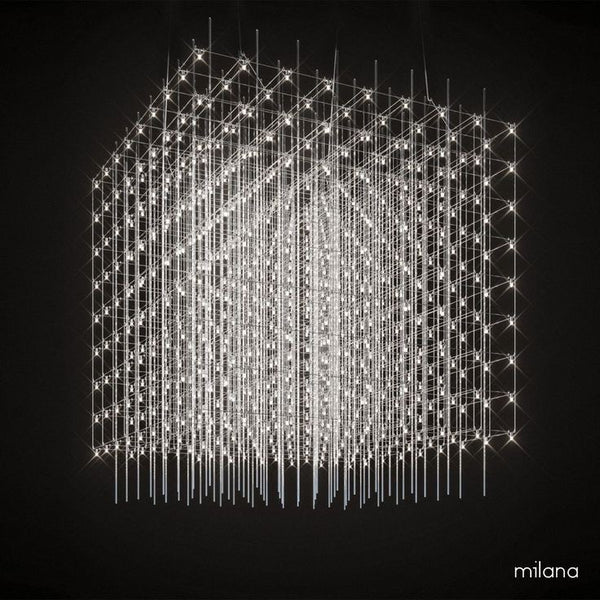 SILVER UNIVERSE CHANDELIER