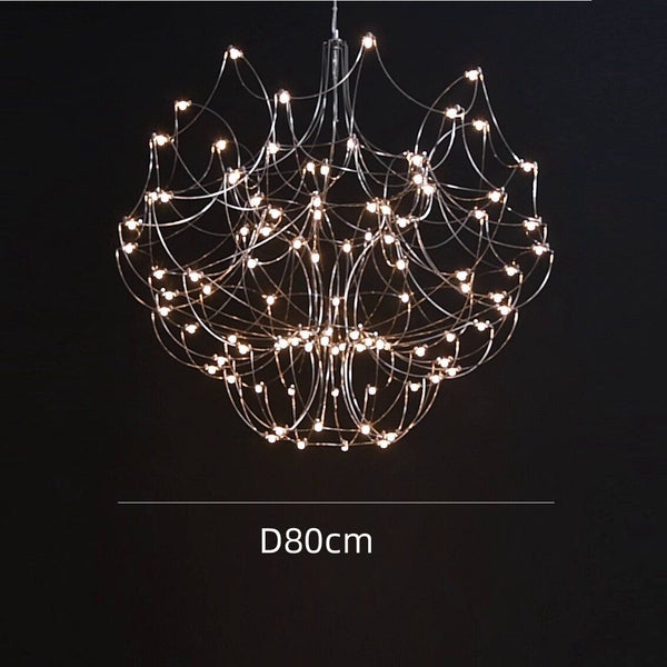 SILVER CONSTELLATION CHANDELIER