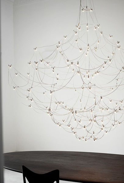 SILVER CONSTELLATION CHANDELIER