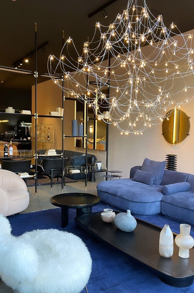 SILVER CONSTELLATION CHANDELIER