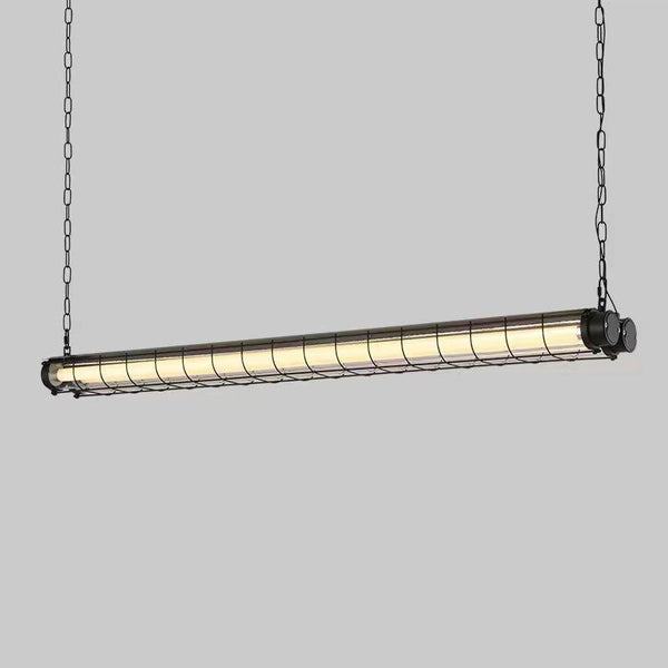 BLACK INDUSTRIAL SUSPENSION LIGHT