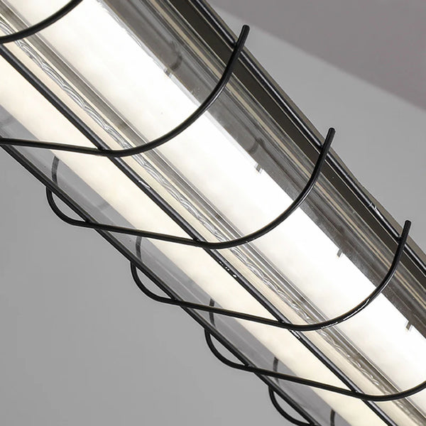 BLACK INDUSTRIAL SUSPENSION LIGHT
