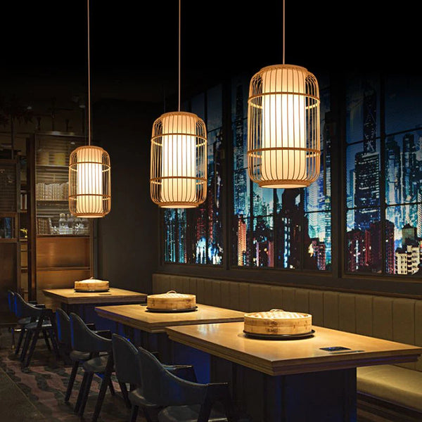 BAMBOO HANGING LIGHT