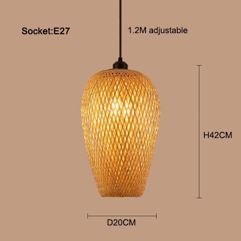 LANTERN BAMBOO DROPLIGHT
