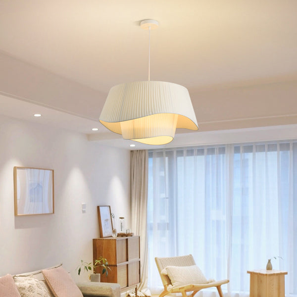 BOHEMIAN FABRIC CHANDELIER