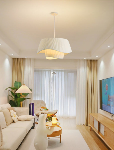 BOHEMIAN FABRIC CHANDELIER