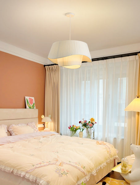 BOHEMIAN FABRIC CHANDELIER