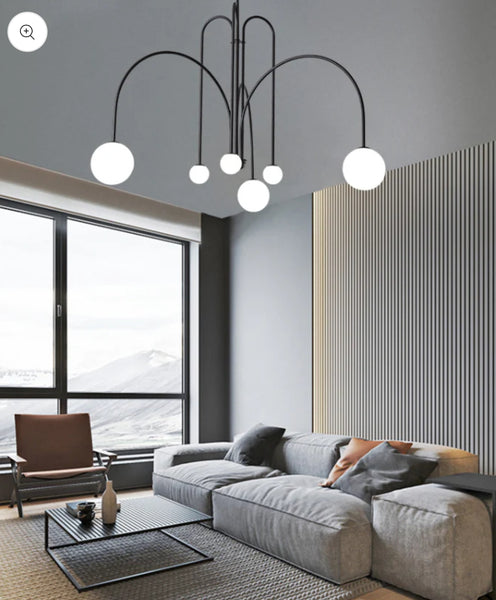 GRAN FONTANA CHANDELIER - BLACK