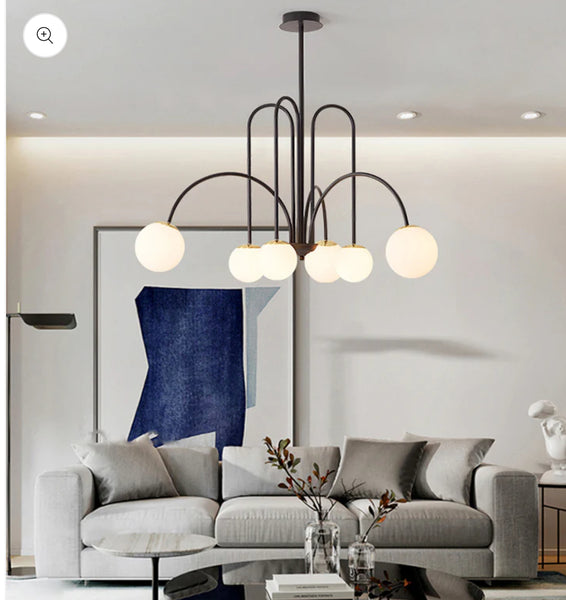 GRAN FONTANA CHANDELIER - BLACK