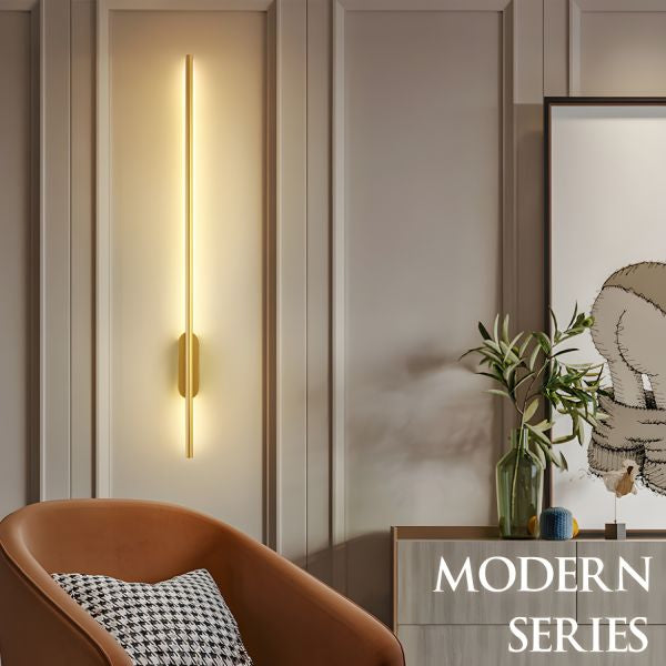 LINEAR WALL LIGHT - BRONZE