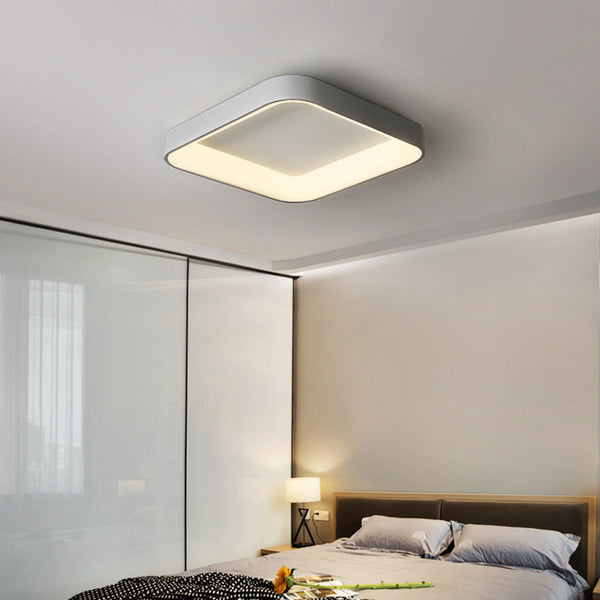 Square Hollow Trichromatic Ceiling Light