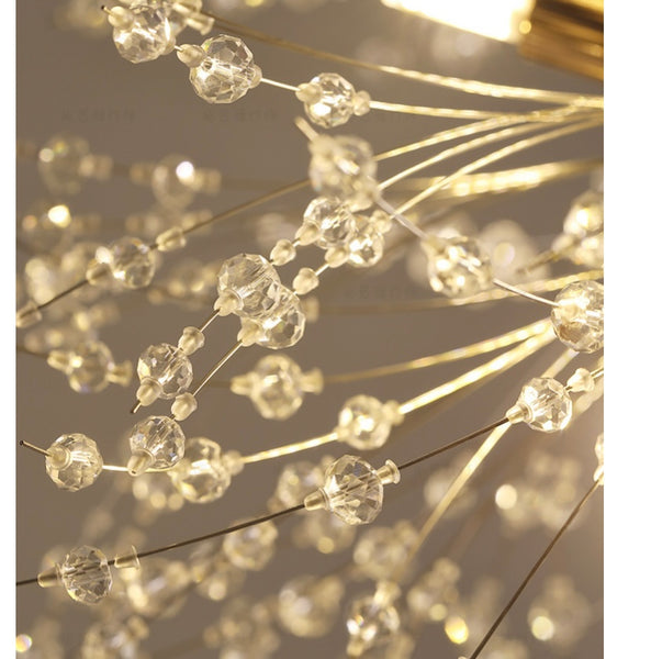 Horizontal Crystals Chandelier