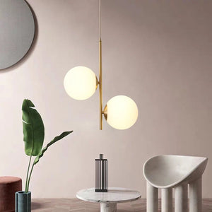 Double Moon Globe Droplight