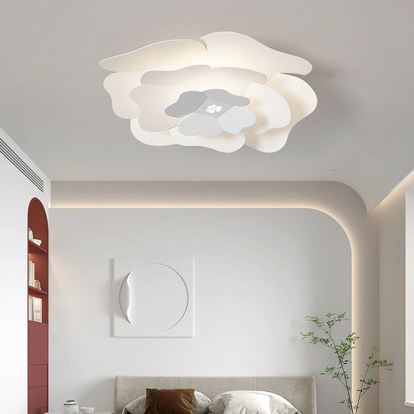 Flower Trichromatic Ceiling Light