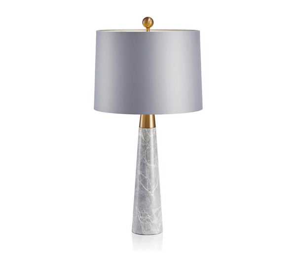 Grey Top Table Lamp