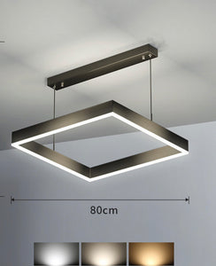 3 temperature Square Chandelier