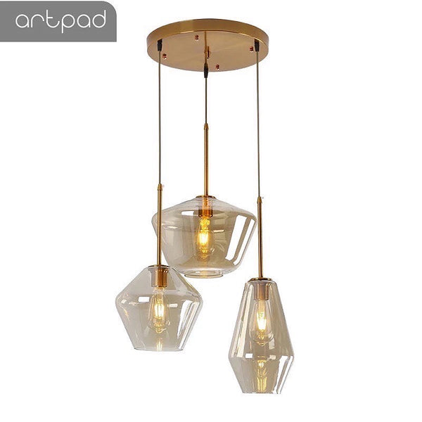 3-in-1 Amber Glass Droplight