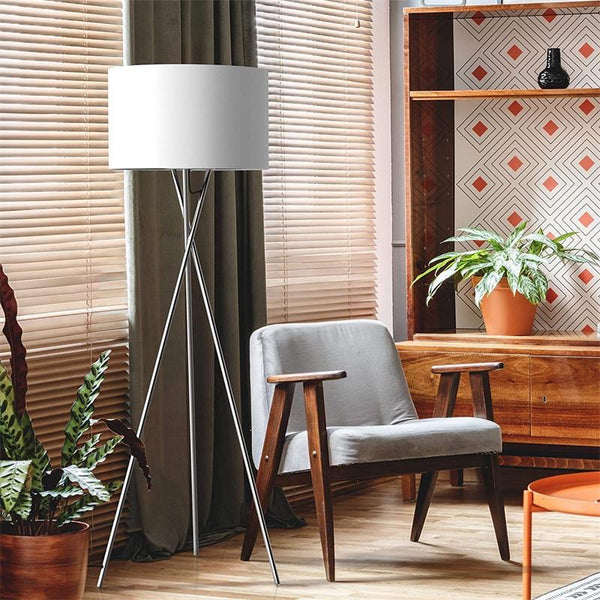 Criss-Cross Standing Lamp