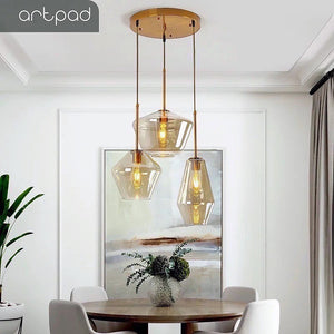 3-in-1 Amber Glass Droplight