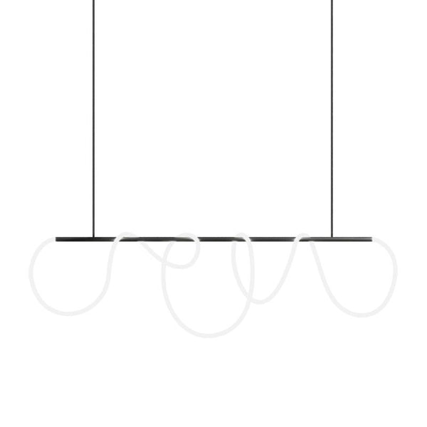 Black Double Hanging Nordic Chandelier