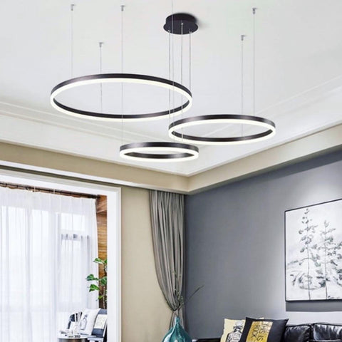 Circa Rings Chandelier LED light