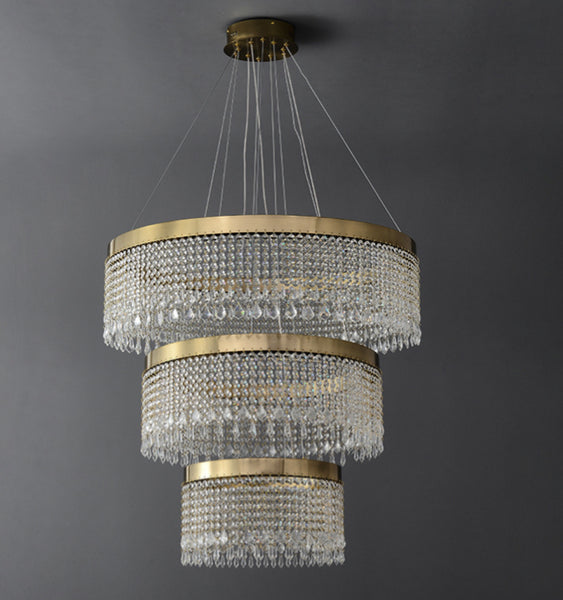 3-Step Luxury Crystal Chandelier