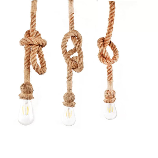 Rattan Hemp Droplight