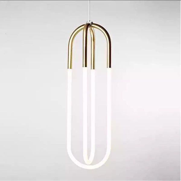 Remote U Pendant Light