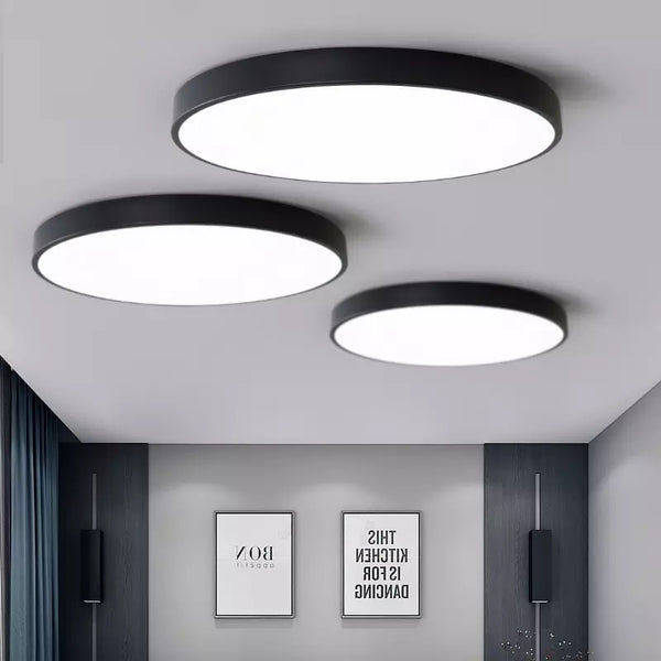 Circle Geometry Ceiling Flush Light